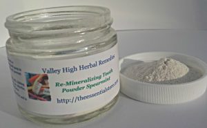 Re-mineralizing Toothpowder