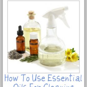 essential oil cleaning products